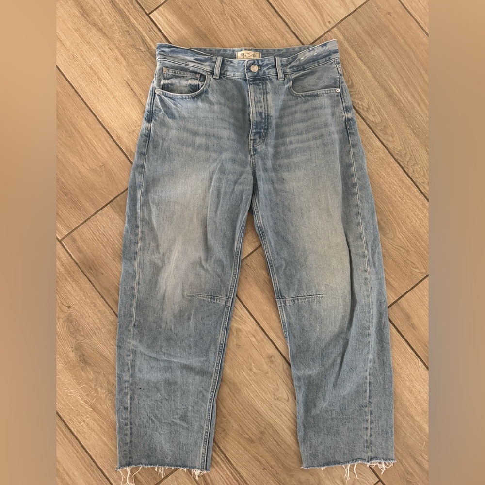 Madewell Light Blue Straight-Leg Jeans